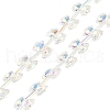Electroplate Glass Beads Strands EGLA-B007-03A-AB01-1