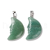 Natural & Synthetic Gemstone Pendants G-D477-03P-3