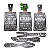 Wooden Pendant Decoration HJEW-WH0073-009-6