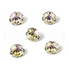 Glass Rhinestone Cabochons GLAA-A018-6mm-001GY-1