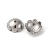 316L Surgical Stainless Steel Bead Caps STAS-C125-01C-P-2