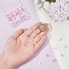 AHADERMAKER 100Pcs 10 Colors Handmade Lampwork Beads LAMP-GA0001-10-3