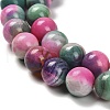 Dyed Natural Agate Beads Strands G-G203-09E-10mm-4