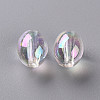 Transparent Acrylic Beads TACR-S156-003B-2