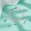Unicraftale 100Pcs 5 Styles 304 Stainless Steel Slide On End Clasp Tubes STAS-UN0060-24P-01-2