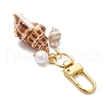 Natural Shell Pendant Decorations HJEW-JM03000-5
