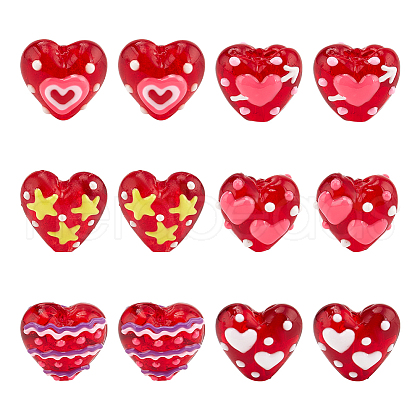   Handmade Lampwork Beads LAMP-PH0001-32B-1