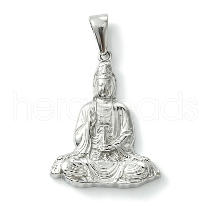 Non-Tarnish 304 Stainless Steel Pendants STAS-L275-11P-1