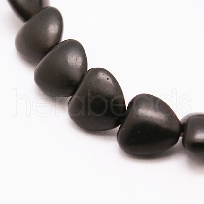 Heart Synthetic Turquoise Beads Strands TURQ-I019-12mm-09-1