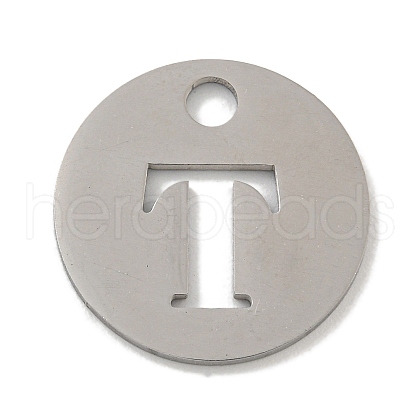 Non-Tarnish 304 Stainless Steel Pendants STAS-F233-M-P01-A-T-1