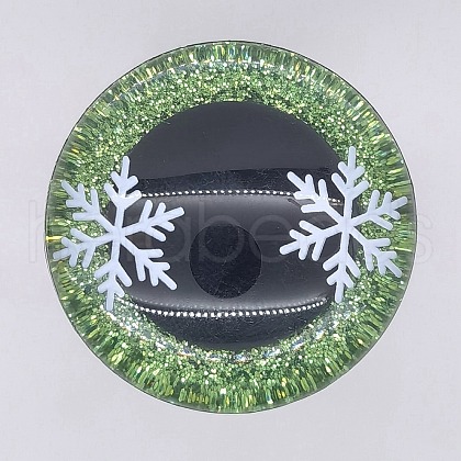 Snowflake Resin Craft Safety Eyes DIY-WH0399-97J-1