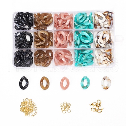 DIY Jewelry Set Making DIY-YW0002-14-1