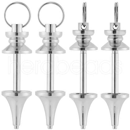 SUNNYCLUE 6Pcs Brass Findings KK-SC0005-38-1