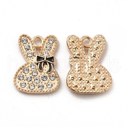 Alloy Enamel Pendants FIND-G048-15KCG-1