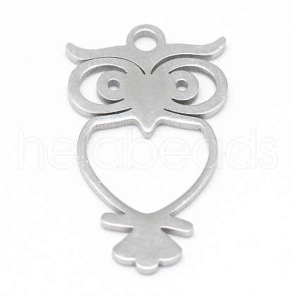 Non-Tarnish 201 Stainless Steel Pendants STAS-T008-012-1-1