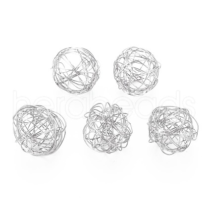 Non-Tarnish 304 Stainless Steel Beads STAS-S117-024E-1