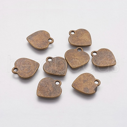 Tibetan Style Alloy Stamping Blank Tag Charms MLF10989Y-NF-1
