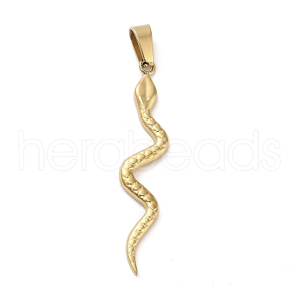 304 Stainless Steel Pendants STAS-Z126-08G-1