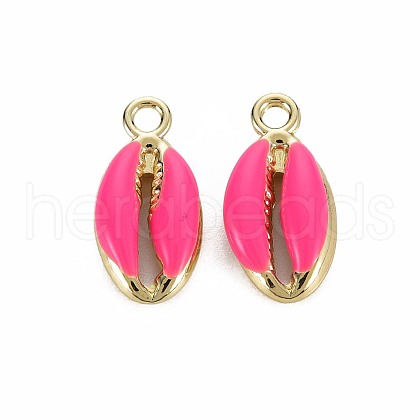 Alloy Enamel Pendants X-PALLOY-T065-27G-1