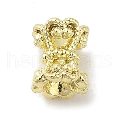 Brass Spacer Beads KK-K371-22A-G-1