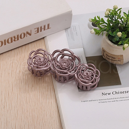 Flower Resin Claw Hair Clips PW-WG7E8E3-04-1
