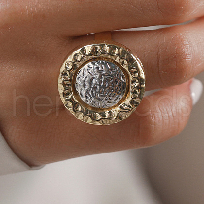 Elegant Zinc Alloy Adjustable Ring for Women FH6586-2-1