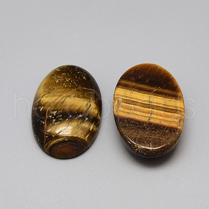 Natural Tiger Eye Cabochons G-Q957-04A-20x30-1