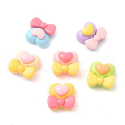 Cartoon Opaque Reisn Cabochons RESI-C039-01L-1