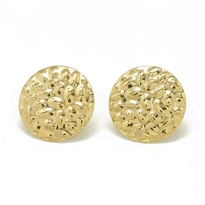 304 Stainless Steel Stud Earring Findings STAS-Q225-02G-1