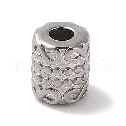 Non-Tarnish 304 Stainless Steel Beads STAS-Z058-03P-11-1
