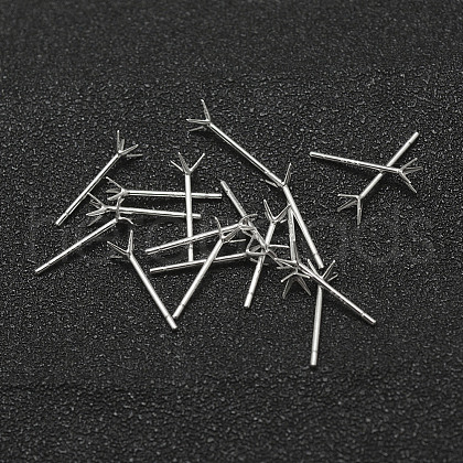 925 Sterling Silver Ear Studs STER-P032-10S-1
