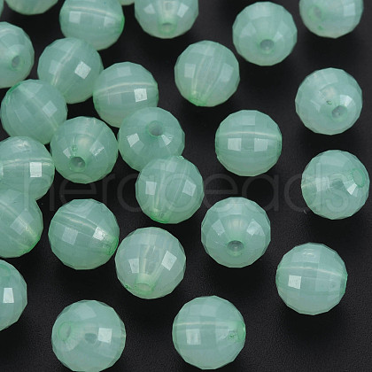 Transparent Acrylic Beads TACR-S153-42E-04-1