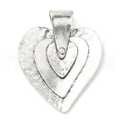 Tibetan Style Alloy Big Pendants TIBEP-F077-01E-1