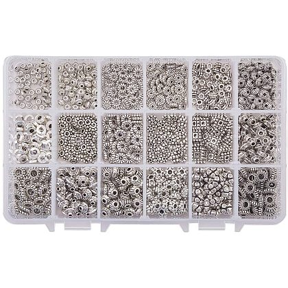 Tibetan Style Alloy Spacer Beads PALLOY-PH0012-49AS-1