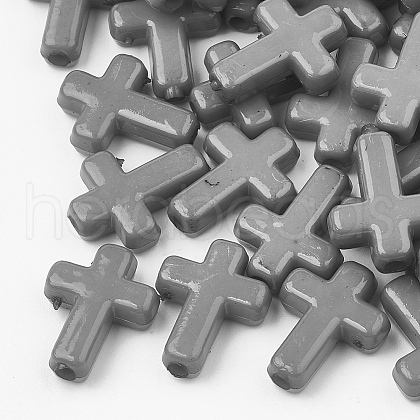 Opaque Acrylic Beads SACR-436-C35-1