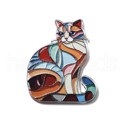 Acrylic Pendants OACR-I016-02D-1