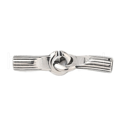 304 Stainless Steel Interlocking Clasps STAS-Z130-02AS-1