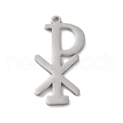 Non-Tarnish 304 Stainless Steel Pendants STAS-Z069-01P-1