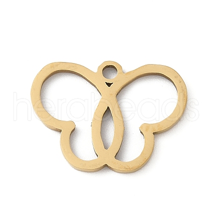 201 Stainless Steel Pendants STAS-S157-08G-1