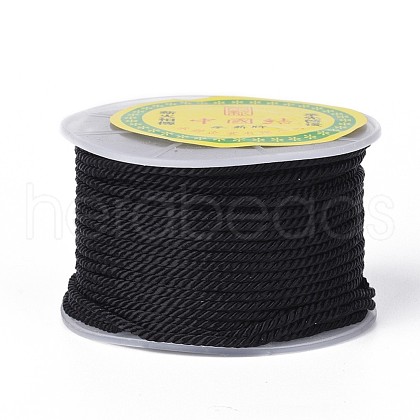 Polyester Milan Cord for DIY Jewelry Craft Making OCOR-F011-D18-1