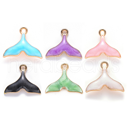 Alloy Enamel Pendants ENAM-S121-060-1