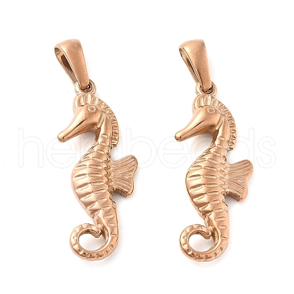 Ion Plating(IP) 304 Stainless Steel Pendants STAS-H110-12RG-1