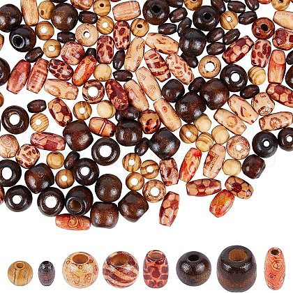 Natural Wood Beads WOOD-NB0001-36-1