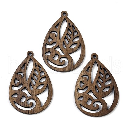 Walnut Wood Pendants WOOD-A025-04E-1