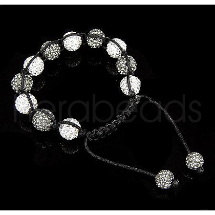 Fashion Diamond Bracelets X-BJEW-N138-5-1