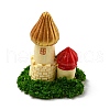 Resin Castle Display Decoration RESI-G070-03I-3