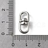 304 Stainless Steel Swivel Clasps STAS-U051-03D-P-3