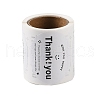 Self-Adhesive Paper Gift Tag Stickers with Word Thank You DIY-R084-05B-2