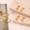 3 Pairs Stainless Steel Earring Sets WA0688-3