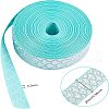 Polyester Grosgrain Glitter Ribbon OCOR-BC0001-10-2
